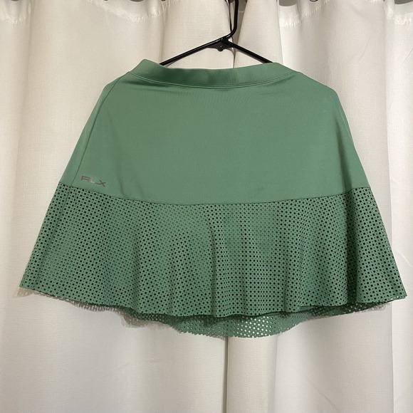 RALPH LAUREN Women's RLX Eyelet Interlock Golf Tennis Pickleball Skort Small NWT - Picture 2 of 9